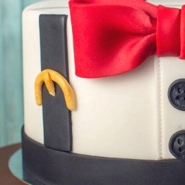 Gentleman Designer Cake