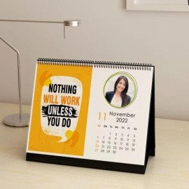 Get Inspired Personalized Spiral 2022 Desk Calendar