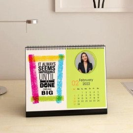 Get Inspired Personalized Spiral 2022 Desk Calendar