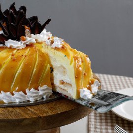 Glaze Cream Cake
