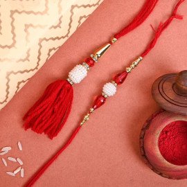 Good Luck Plant Rakhi Combo