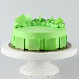 Green Kiwi Mint Sponge Cake