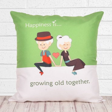 Growing Old Together Cushion