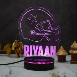 Sports Fan Personalized Night Lamp