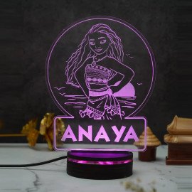 Princess Personalized Night Lamp