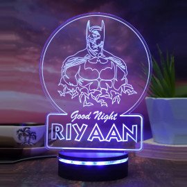 Dark Knight Personalized Night Lamp