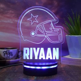 Sports Fan Personalized Night Lamp