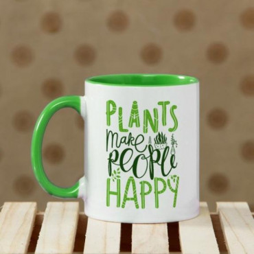 Happy Plant Lover Personalized Mug