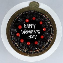 Happy Women s Day Truffle Cake