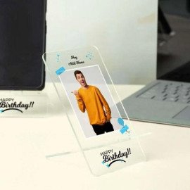 Happy Birthday Personalised Mobile Stand