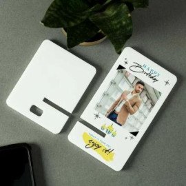 Happy Birthday Personalized Mobile Stand