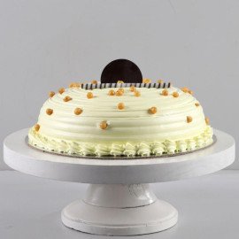 Heavenly Butterscotch Cream Cake