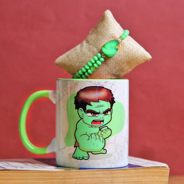 Hulk Mug Rakhi Pack