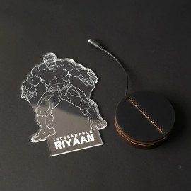 Incredible Hulk Personalized Led Night Lamp