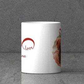 Infinity Pet Love Personalized White Ceramic Mug