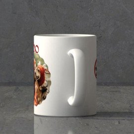 Infinity Pet Love Personalized White Ceramic Mug