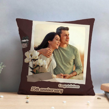 Joyous 25 Years Cushion