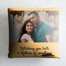 Lifetime of Sweetness Personalized Wedding cushions