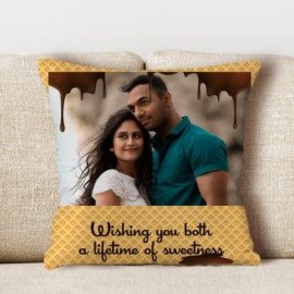 Lifetime of Sweetness Personalized Wedding cushions