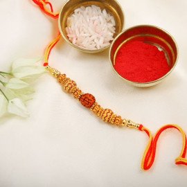 Lucky Bamboo Rakhi Combo