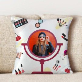 Makeup Themed Personalized cushions