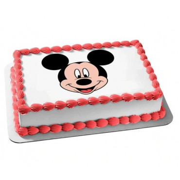 Micky Mouse Photo Cake 1 Kg
