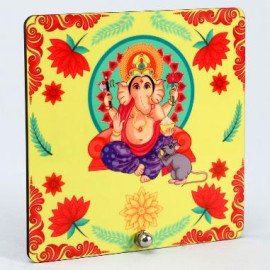 Money Two Layer Bamboo Plant With Ganesha Table Top Hand Delivery