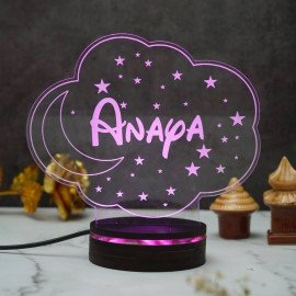 Moon & Stars Personalized Night Lamp