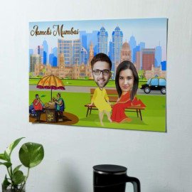Mumbai Lover Personalized A3 Poster