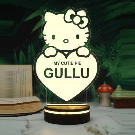 Cutie Pie Personalized Led Night Lamp