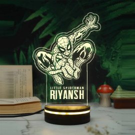 Amazing Spider Personalized Led Night Lamp