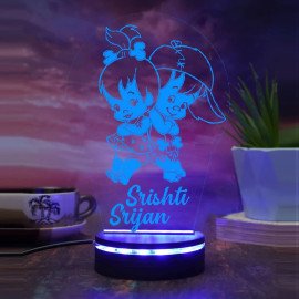 Sis N Bro Personalized Night Lamp 
