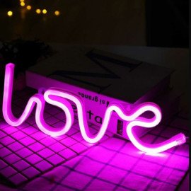 Neon Love Signs Light LED Love Art
