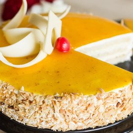 Nutty Mango Cake