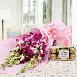 Choco Orchid Delight