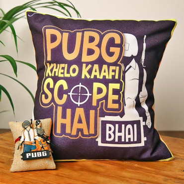 PUBG Rakhi N Cushion