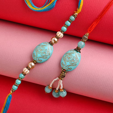 Pearly Rakhi Duo