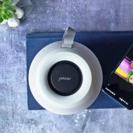 Pebble Dome Heavy Bass 5W Bluetooth Speaker (Black)