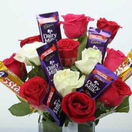 Perfect Choco Flower Arrangement