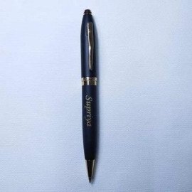 Personalised Golden Black Pen