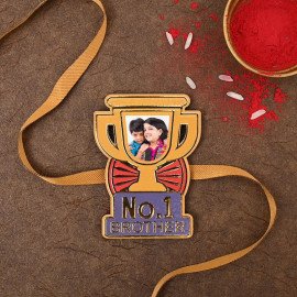 Personalised No 1 Bro Rakhi