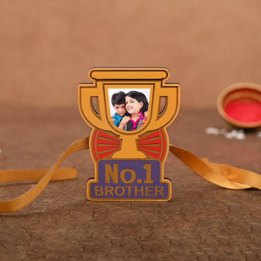 Personalised No 1 Bro Rakhi