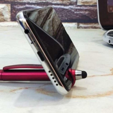 Personalised Pen with Mobile Holder
