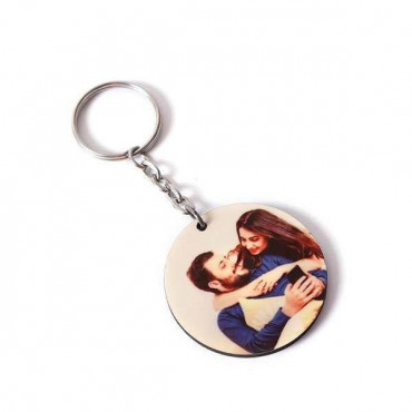 Personalised Round Key Chain