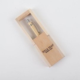 Personalised Wooden Pen Holder