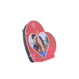 Personalised heart shaped led lamp for couples