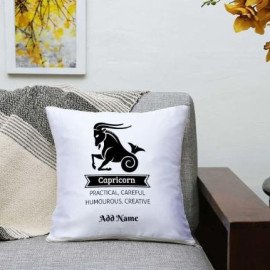 Personalized Capricorn Satin Zodiac cushions