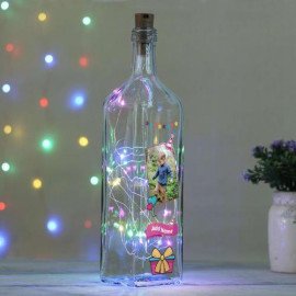 Personalized LED Bottle Lamp for Boys
