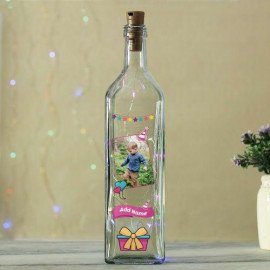 Personalized LED Bottle Lamp for Boys