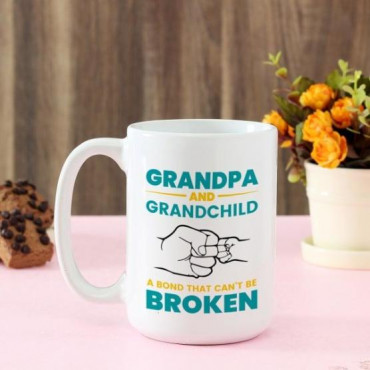 Personalized Large Mug For Grandpa